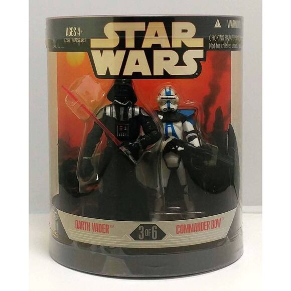 Hasbro Star Wars Order 66 Darth Vader and Commander Bow (3 Of 6) Target Figures - Picture 1 of 6